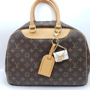 Authentic Louis Vuitton Luggage Nametag with Unbranded Keycharm